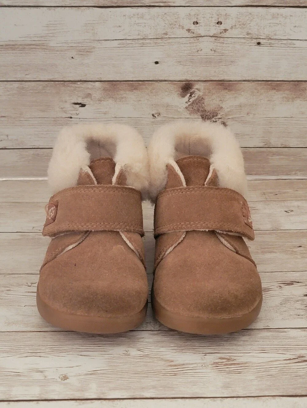 UGG Kids/Toddler Nolen Suede Boots (1106229T) - Size 6 - Brown